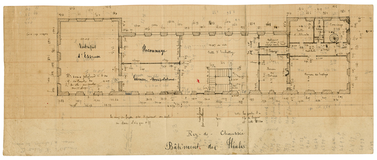 Bâtiment des Huiles Rez-de-chaussée.