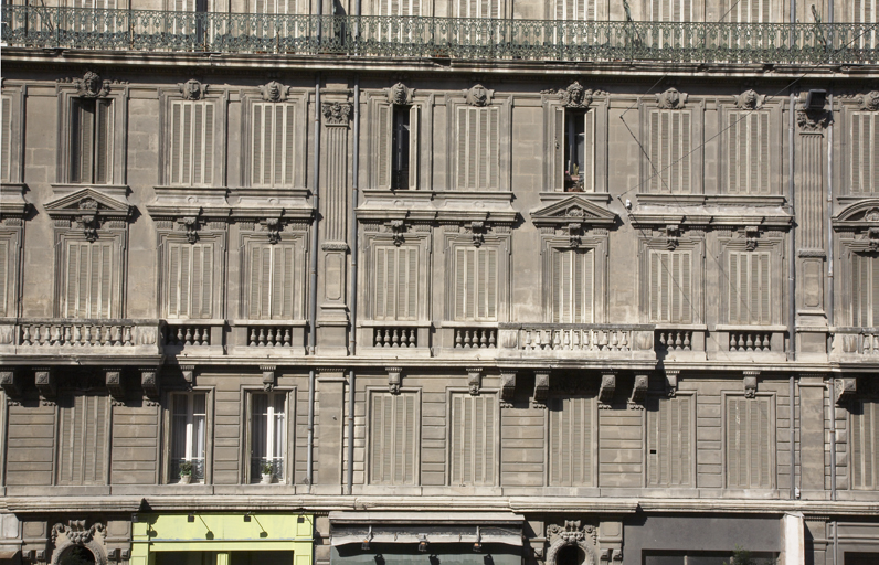 Immeubles 65, 67 rue de la République. Elévations sur la rue.
