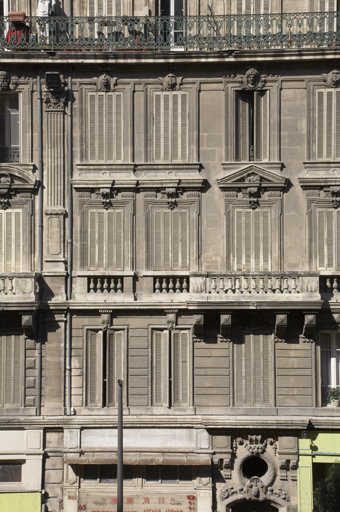 Immeuble 65, rue de la République. Elévation sur la rue.