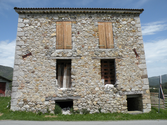 Elévation ouest.