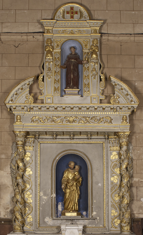 Retable de l'Enfant Jésus et de saint Antoine de Padoue, puis de saint Joseph