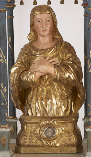 Buste-reliquaire : Sainte Anne