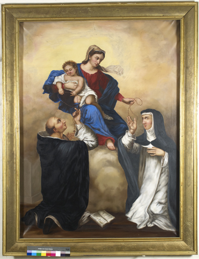 Tableau : Donation du rosaire