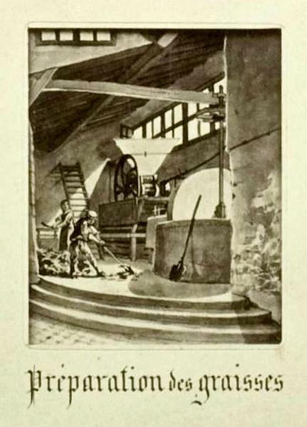 Préparation des graisses.