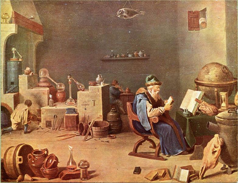 L'alchimiste.