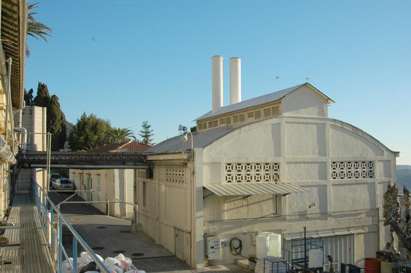 Vue de la chaufferie de l'usine Charabot.
