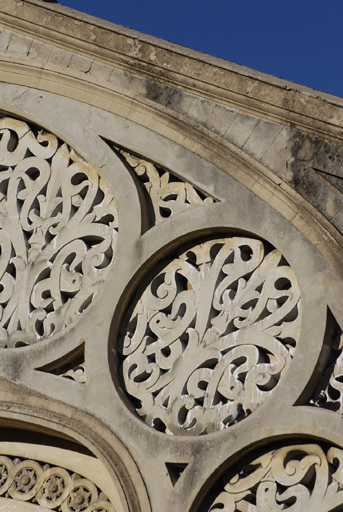 Détail des transennes.
