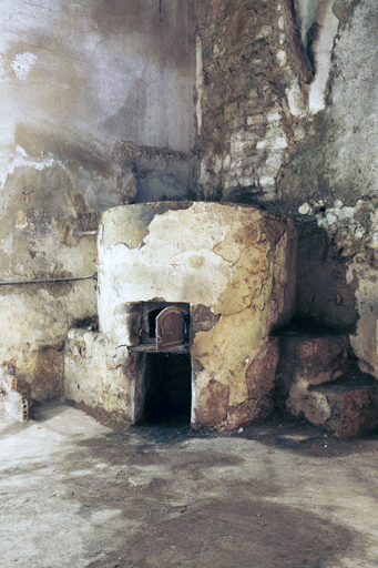 Salle du moulin : le foyer.