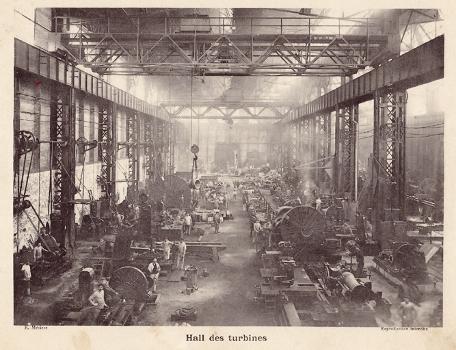 Hall des turbines.