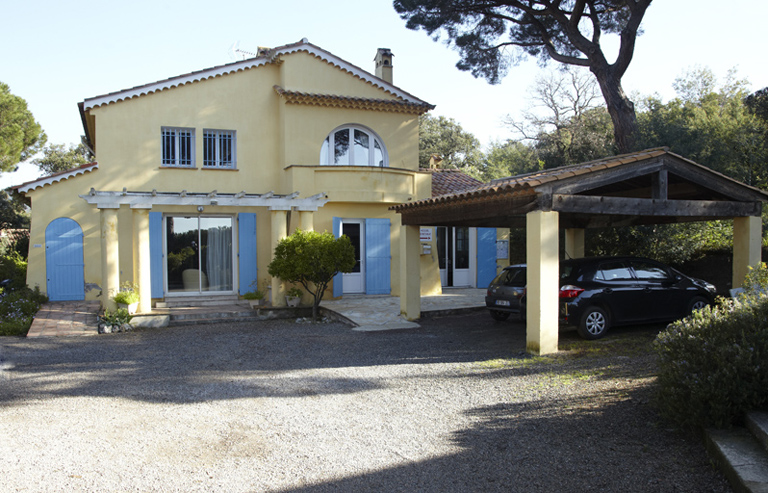 Façade sud sur jardin. ; Chantoiseau - 1925 -
