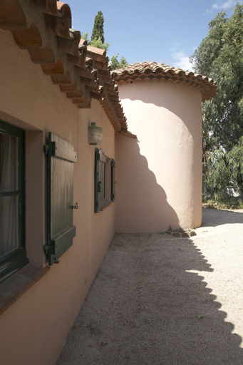Façade à l'est.