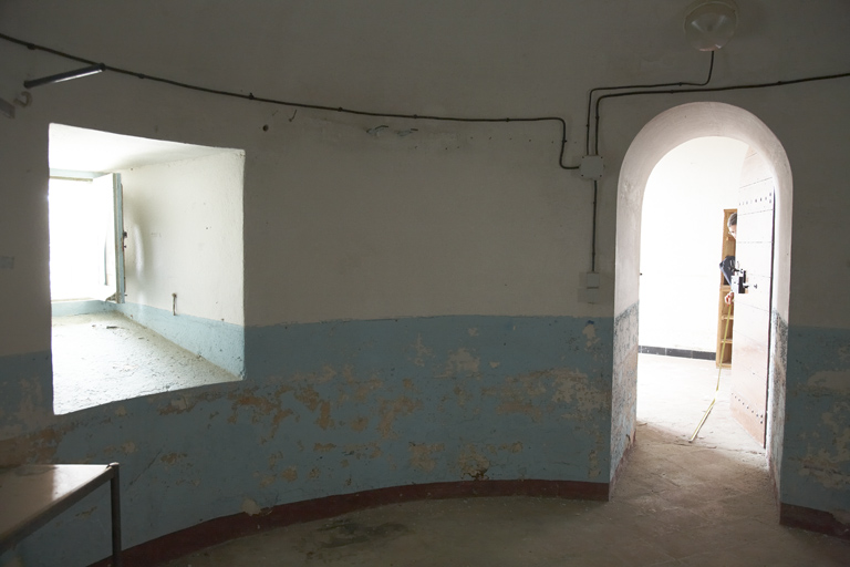 Rez-de-chaussée de la tour.