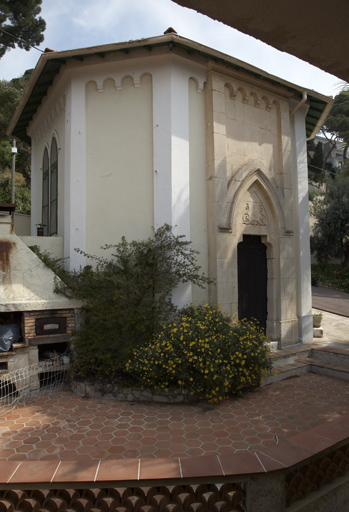 La chapelle vue du sud.