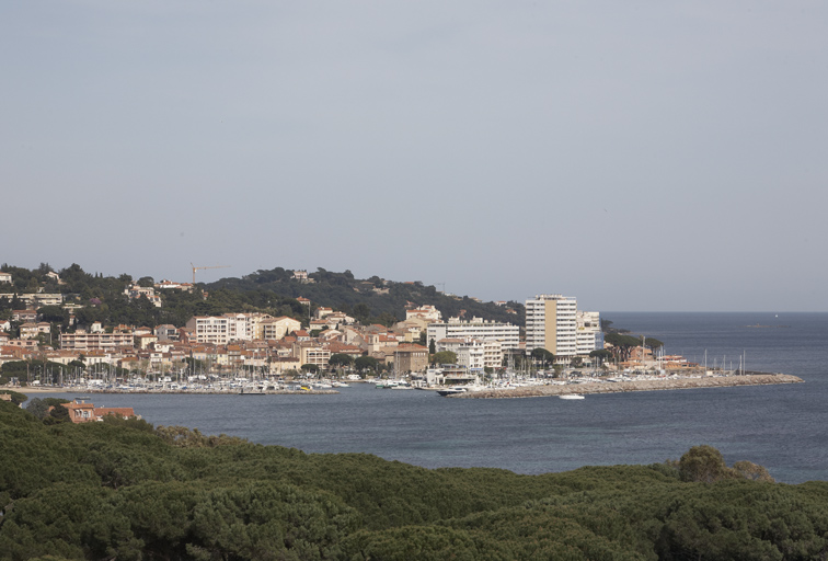 La station balnéaire vue de La Croisette.