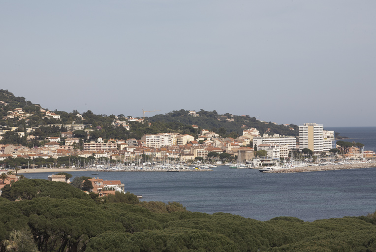 La station balnéaire vue de La Croisette.