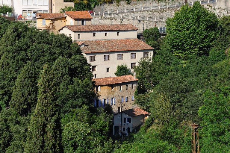 Vue d'ensemble du site, prise du nord.
