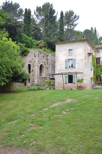 Partie ouest du moulin, prise du sud.