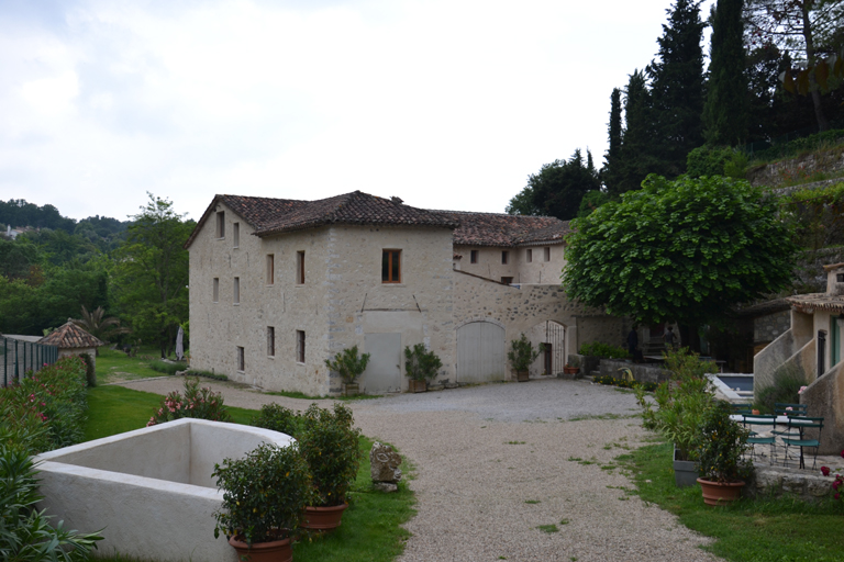 Vue du moulin, prise du nord.
