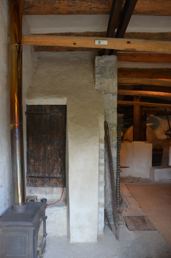 Chambre hydraulique du moulin à huile.