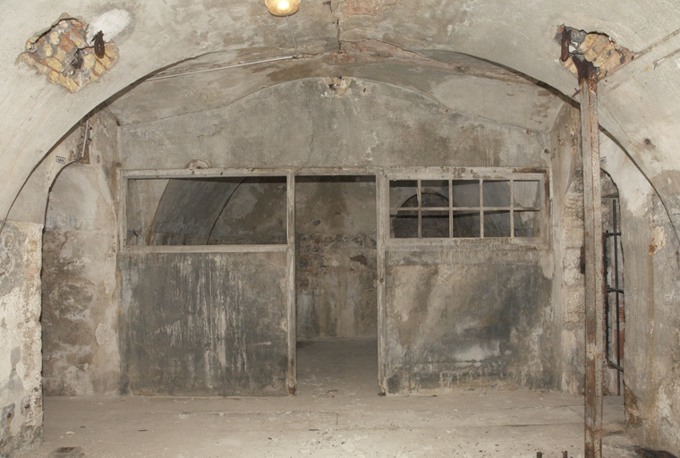 Souterrains des casemates du bastion 4 : aménagements de la seconde guerre mondiale.