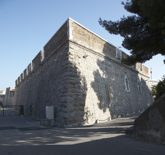Angle de capitale et faces du bastion 4 (nord-ouest)