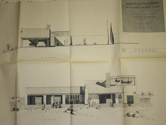 Villa à Gauthier-haut. - 1958 -