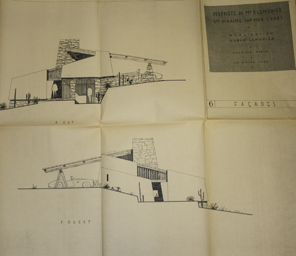 Villa à Gauthier-haut. - 1958 -