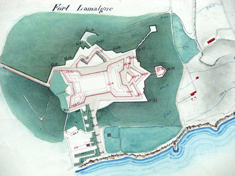 Fort Lamalgue. 1777.