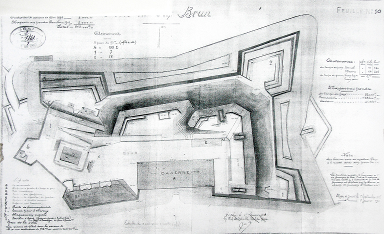 [Fort du Cap Brun]. 1911.