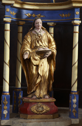 Vue générale de la statue.