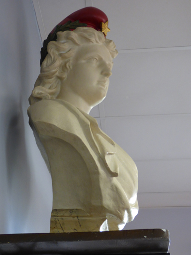 Vue de profil.