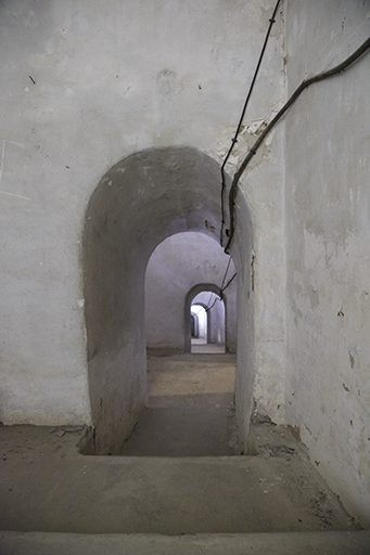 Extension Malbousquet. Intérieur de la galerie d'escarpe à casemates, dans la face droite du bastion 5.