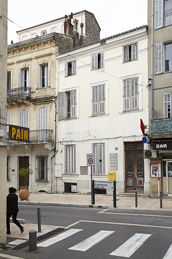 L'immeuble de bureaux donnant sur l'avenue Georges-Clemenceau.