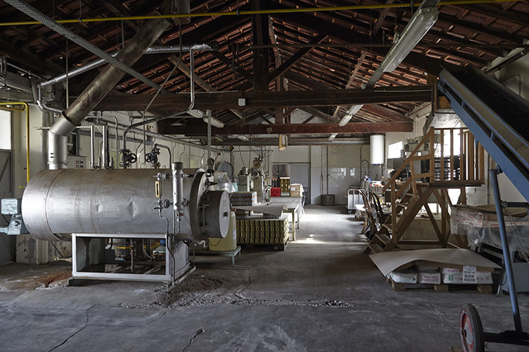 L'atelier de confection des confitures.