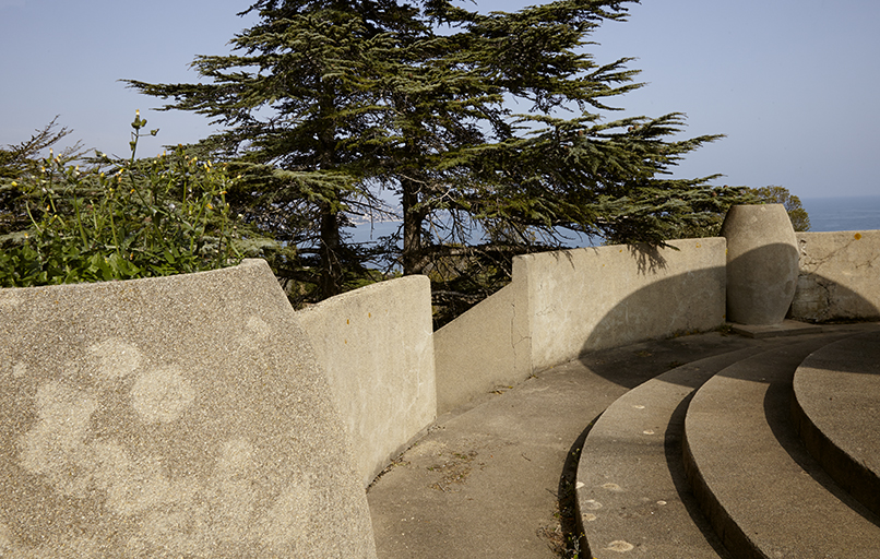 Terrasse-belvédère du château d'eau.