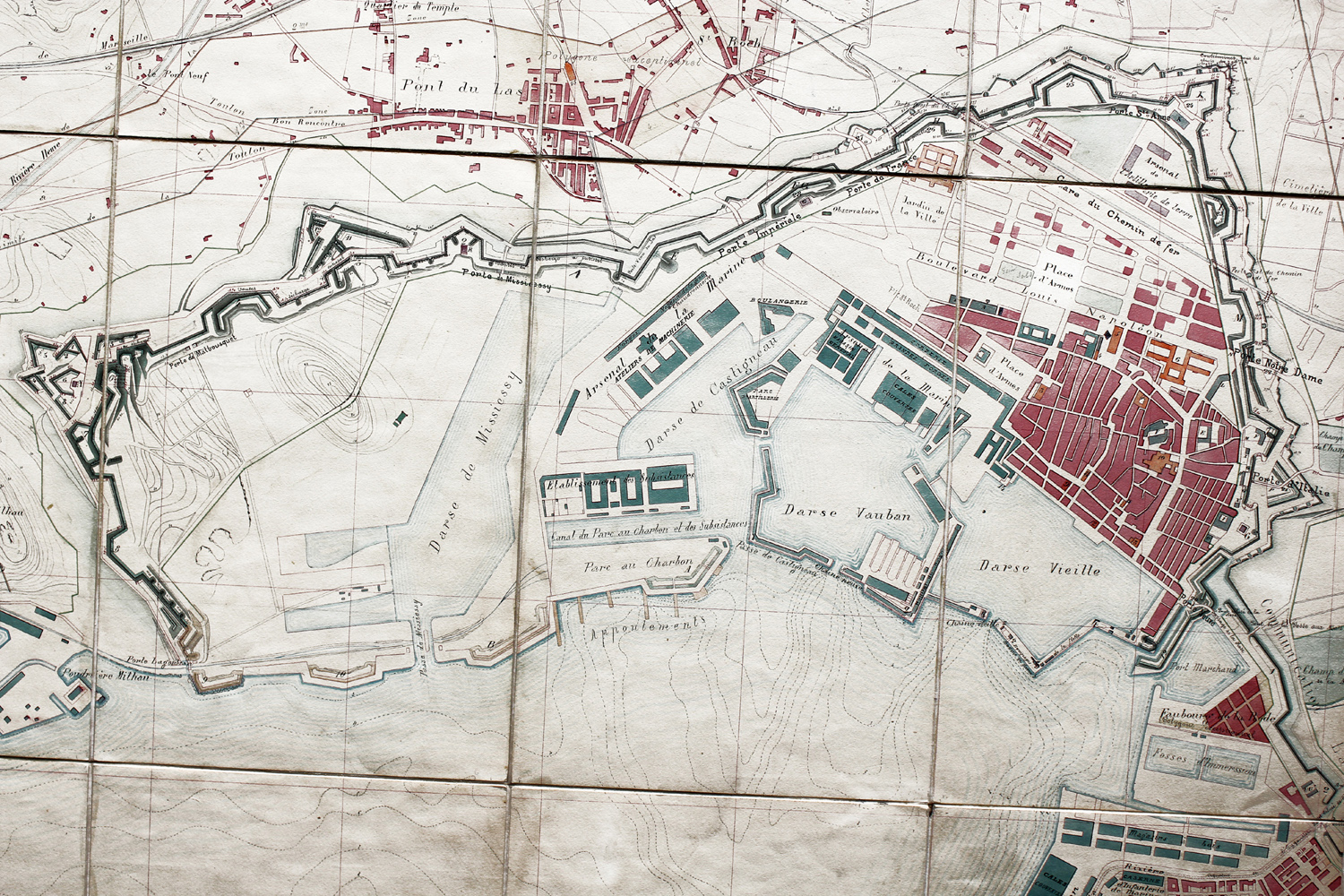 [Plan général de Toulon] 1870.