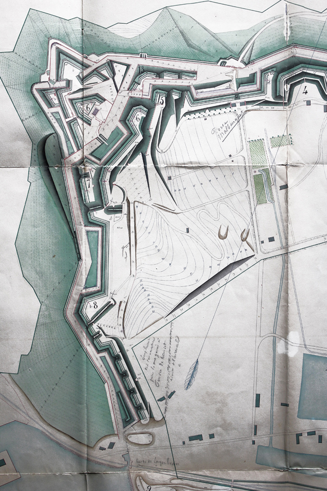 [Plan secteur Malbousquet.] 1871.