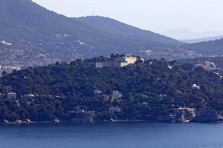 Le fort vu depuis la Croix des Signaux.