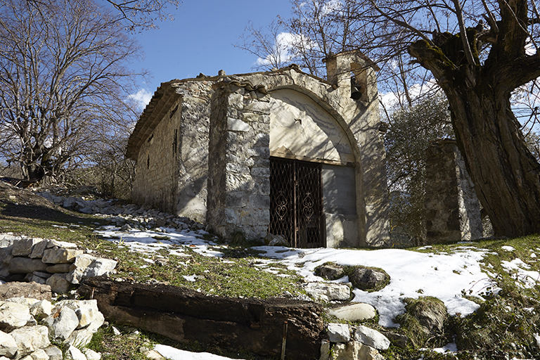 Vue générale depuis l'ouest.