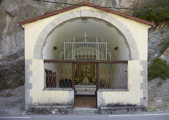 Vue générale de la façade nord.