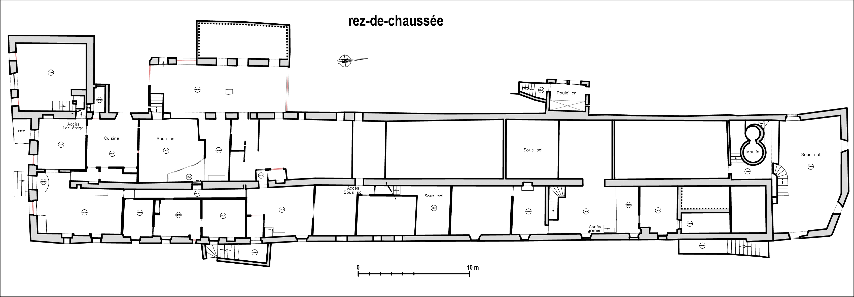 Plan du rez-de-chaussée