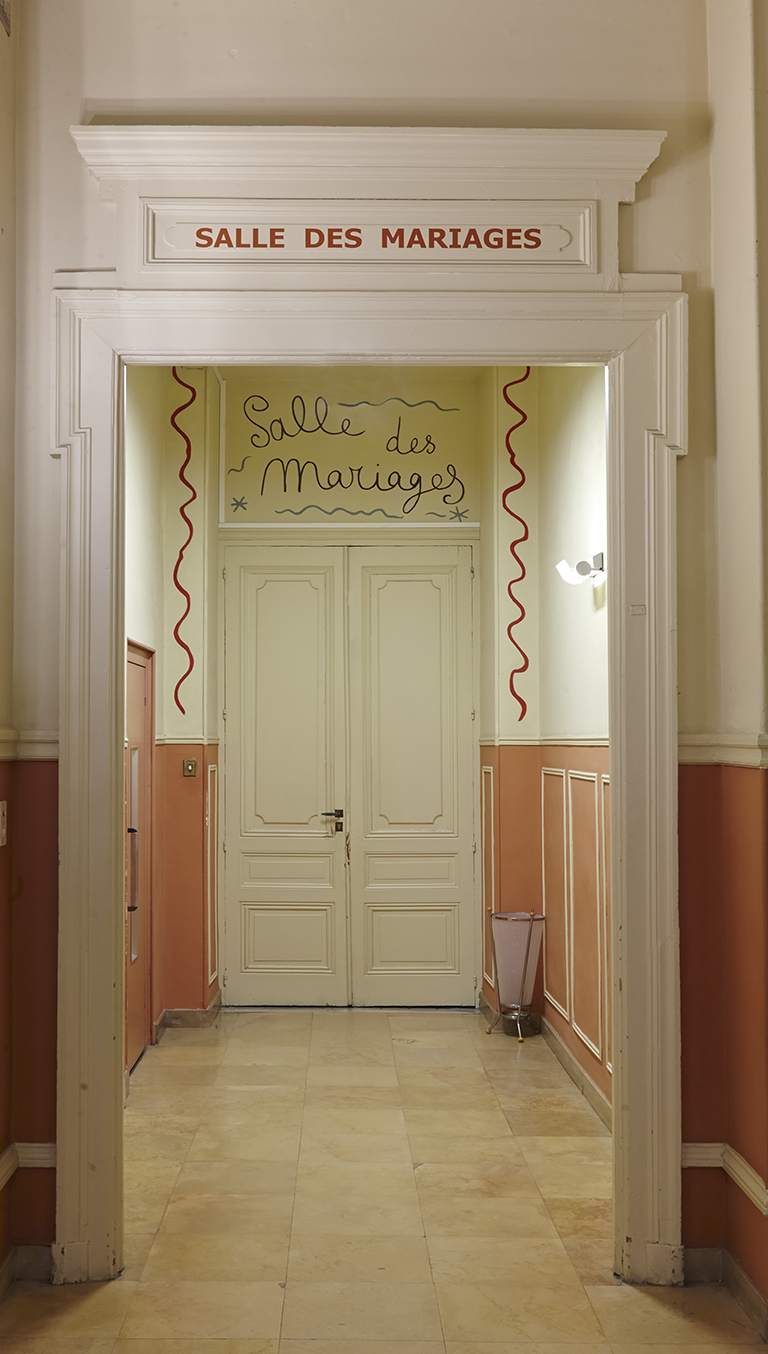 Entrée de la salle.