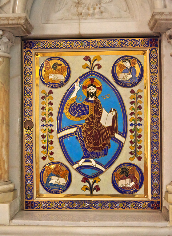 Porte du tabernacle du maître-autel.
