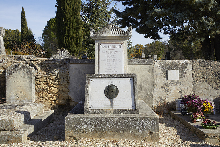 Carré protestant : tombeau de Jules Michel.