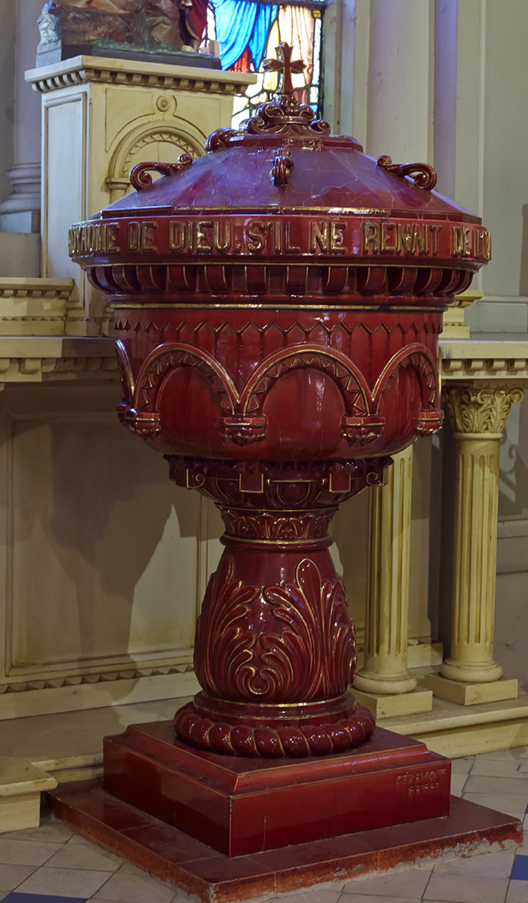 Fonts baptismaux.