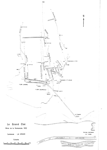 Carte de la mine.