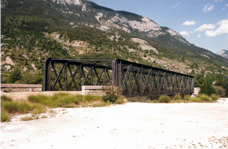 Vue d'ensemble du pont Léothaud.