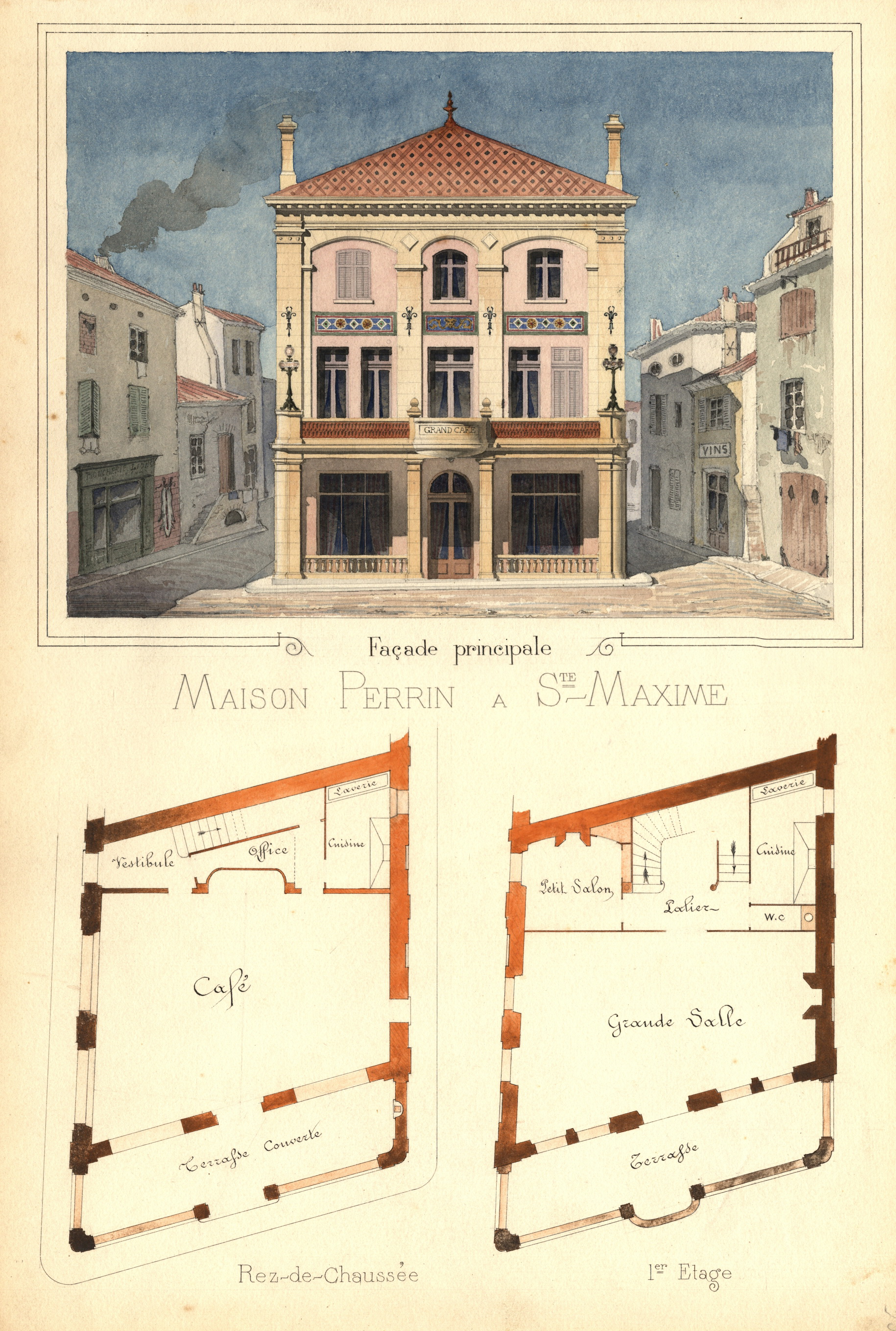 MAISON PERRIN A STE MAXIME.