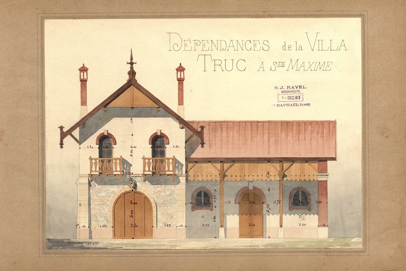 DEPENDANCES de la VILLA TRUC A STE MAXIME.