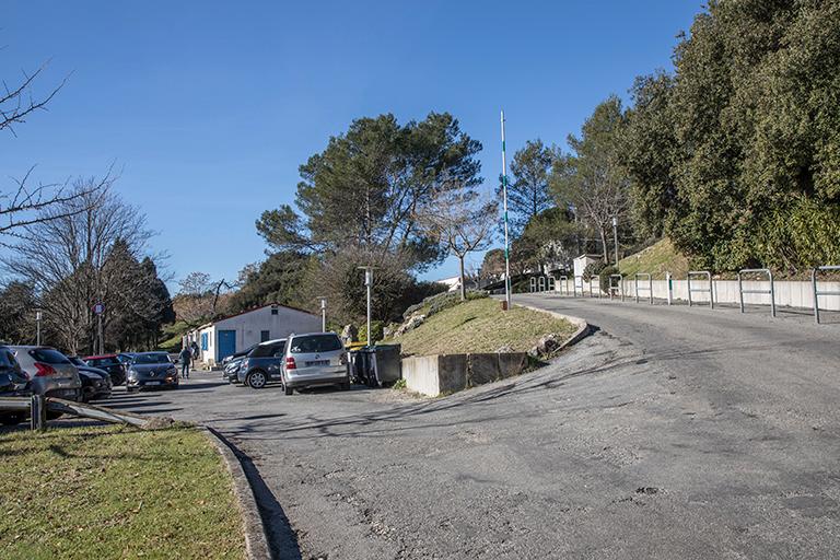 Vue générale du site aujourd'hui.